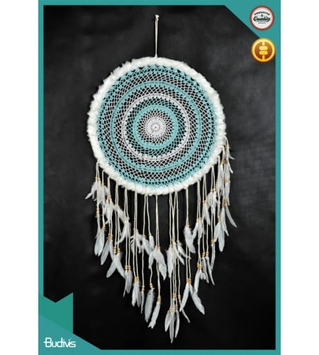 Large Fabric Hanging Dream Catcher Combo Crochet For Sale