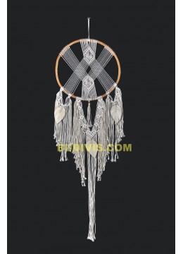 Macrame Wall Hanging Dream Catcher, Large Round Rattan Dream Catcher, Dream Catcher, Dream Catcher, Bohemian Wall Hanging