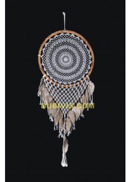 Macrame Wall Hanging Dream Catcher, Large Round Rattan Dream Catcher, Dream Catcher, Dream Catcher, Bohemian Wall Hanging