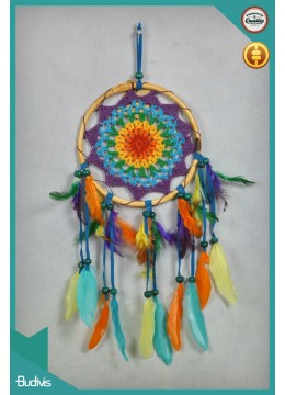 Manufacturer Black Chakra Hanging Dream Catcher Crochet