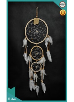 Manufacturer Triple Rattan Hanging Dream Catcher