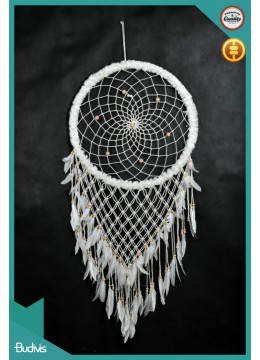 New Large Fabric Hanging Dream Catcher Combination Crochet