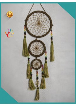 New Small Triple Dream Catcher Dream Catcher With Tassel Dream Catcher Car Ornament