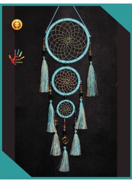 Newest Mini Triple Dream Catcher, Dream Catcher, Dream Catcher Car Ornament With Tassel