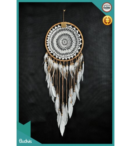 Top Style Rattan Hanging Dream Catcher Crochet