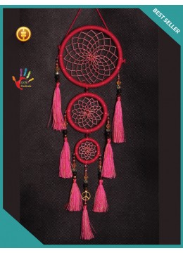 Triple Dream Catcher, Dream Catcher, Dream Catcher With Tassel Car Ornament