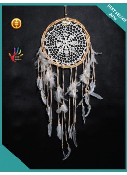 Twisted Rattan Crocheted Hanging Boho Dream Catcher For Sale, Dream Catcher, Dream Catcher