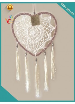 Heart Shaped Crochet Dream Catcher, Dream Catcher, Dream Catcher