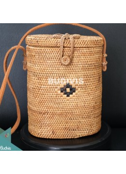 Long Oval Crossbody Rattan Bag, Best Selling Rattan Bag