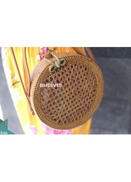 Rattan Bag, Shoulder Bag With Strap