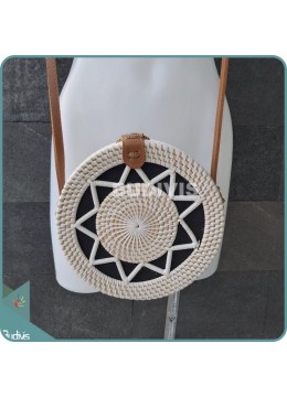 White Star Bali Rattan Bag