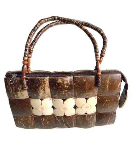 Coco Bag Beaded Handle