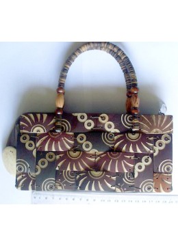 Coco Bag Beaded Handle