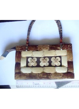 Coco Bag Beaded Handle