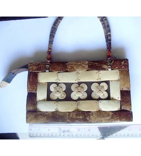 Coco Bag Beaded Handle