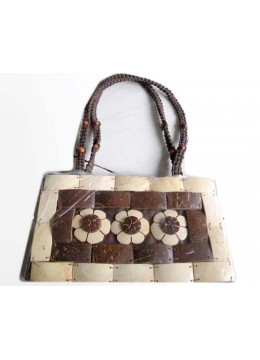 Coconut Handbag Handmade Cotton Scarf