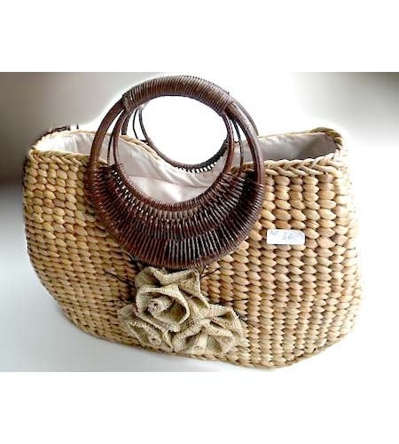 Beach Natural Straw Bag