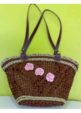 Beach Straw Tote