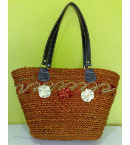 Beach Straw Tote