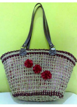 Beach Straw Tote