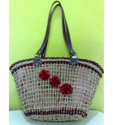 Beach Straw Tote