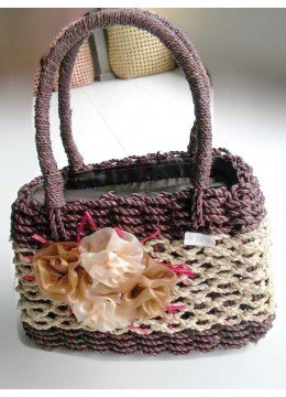 Beach Straw Tote