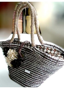 Beach Straw Tote