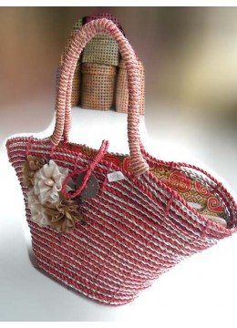 Beach Straw Tote