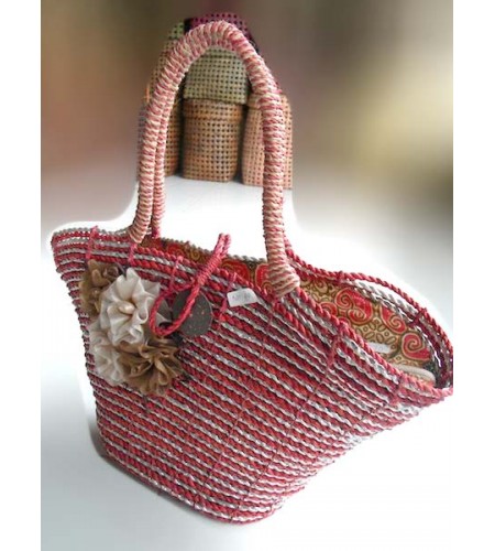 Beach Straw Tote