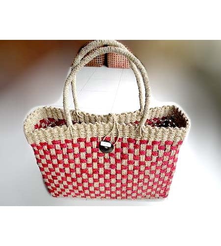 Beach Straw Tote