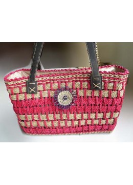 Beach Straw Tote