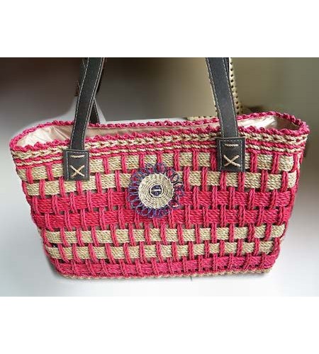 Beach Straw Tote