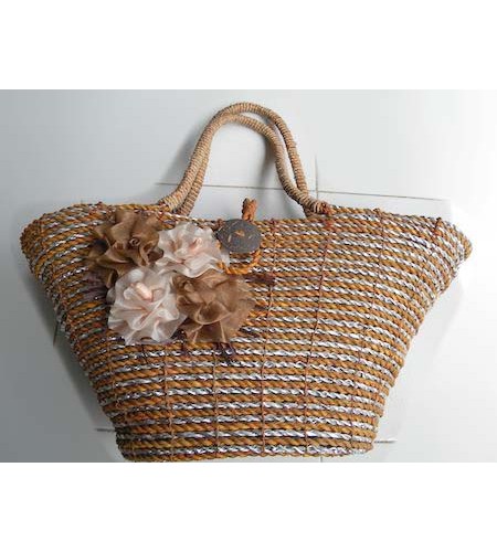 Beach Straw Tote