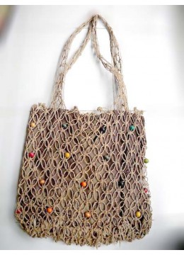 Beach Straw Tote