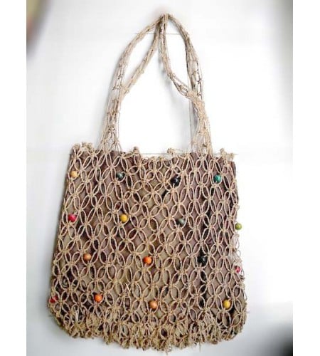 Beach Straw Tote