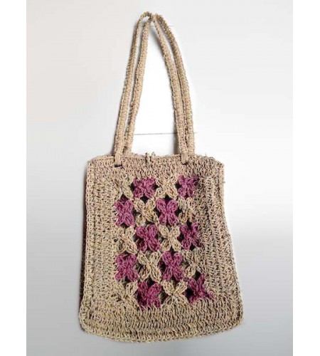 Beach Straw Tote