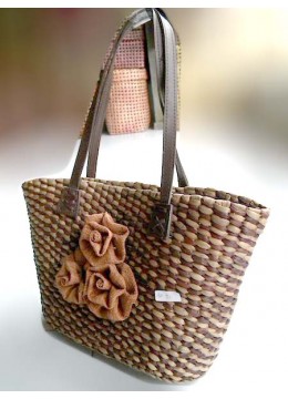 Natural Straw Handbag