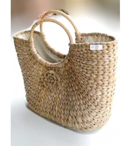 Natural Straw Handbag