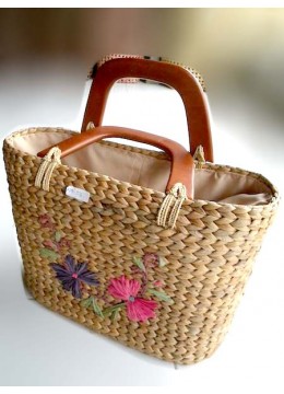 Natural Straw Handbag