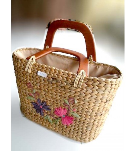 Natural Straw Handbag