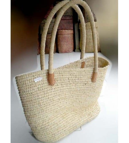 Natural Straw Handbag