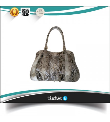 Affrodable Genuine Exotic Python Skin Handbag