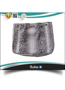 High Quality 100% Genuine Exotic Python Skin Handbag