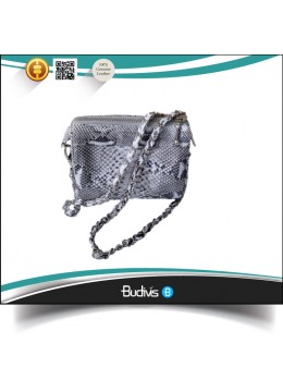 Top Model Genuine Exotic Leather Snake Handbag