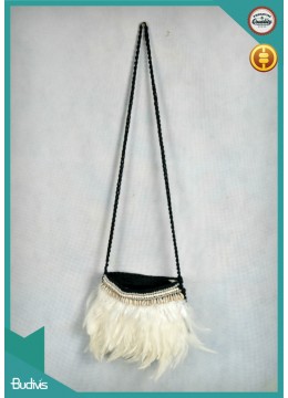 Top Model Bali Bohemian Feather Bag Wholesale