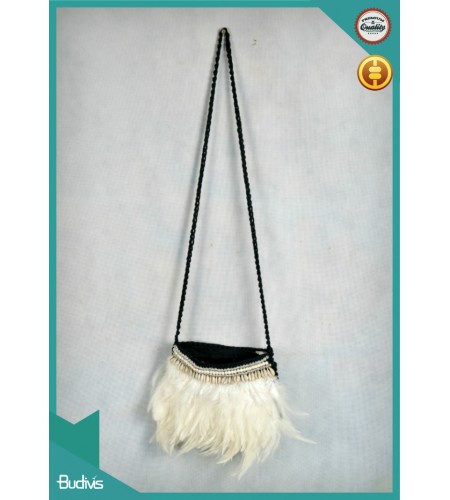 Top Model Bali Bohemian Feather Bag Wholesale