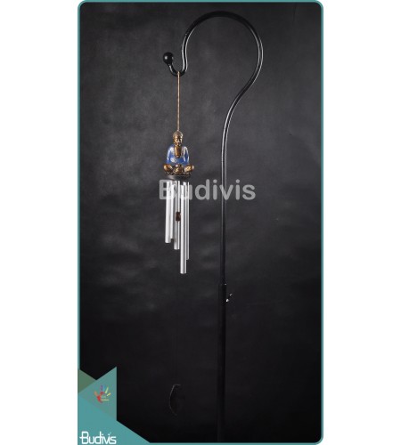 Buddha Statue Aluminum Wind Chime Home/Garden Decoration