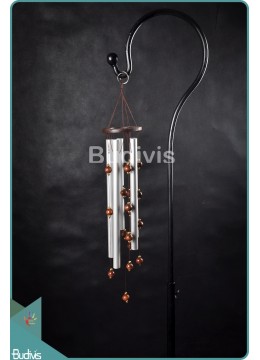 Classic Style Aluminum Wind Chime With Wooden Ball Wind Chime