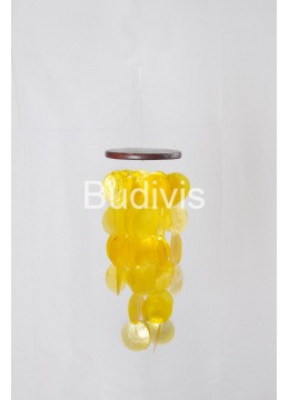 Yellow Small Capiz Wind Chime