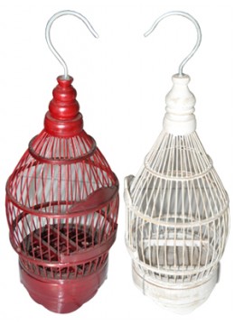 Rattan Bird Cage Bird House